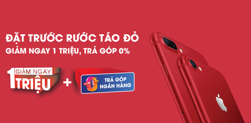 Đặt trước rước táo đỏ - Giảm ngay 1.000.000đ